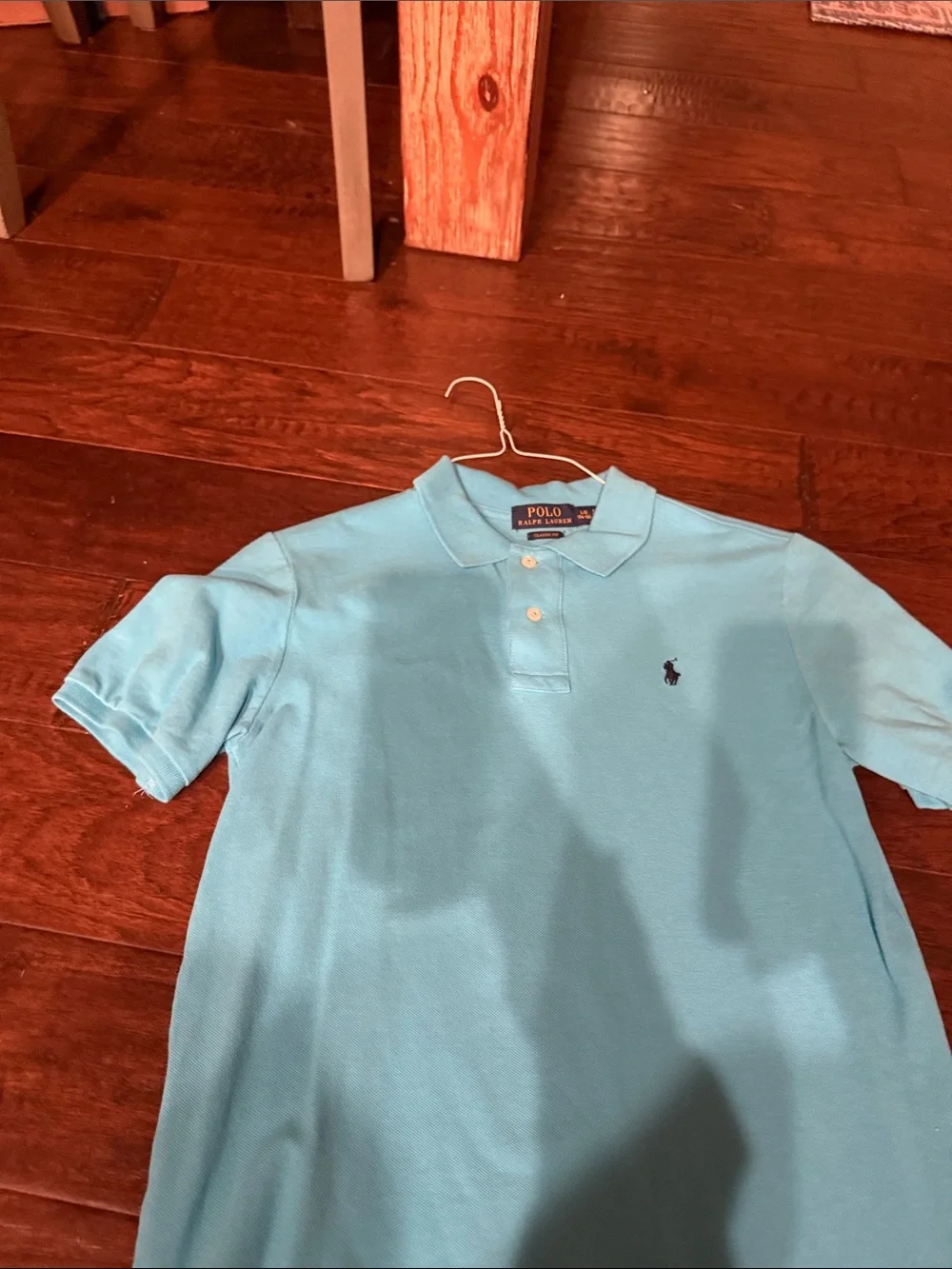 Ralph Lauren Turquoise Classic Fit Polo